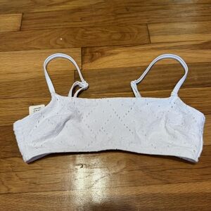 Aerie White Swim Coverup